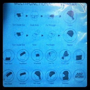 Blue multifunction HeadBand